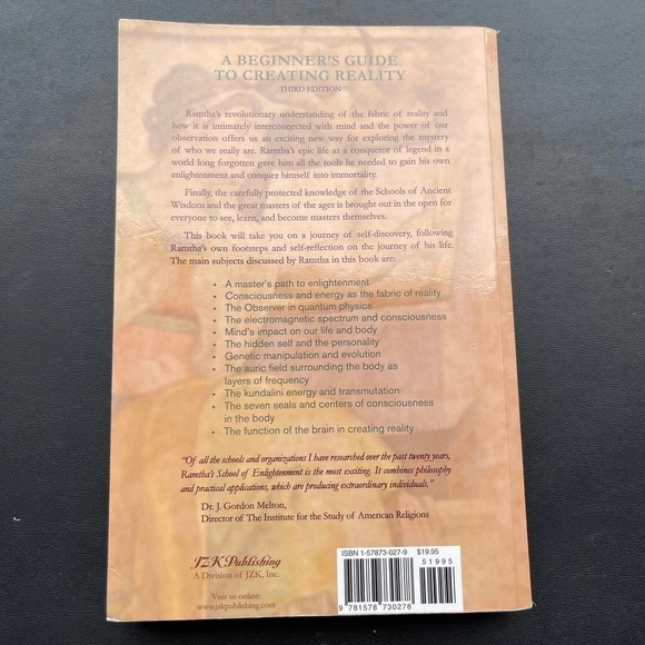 Ramtha A begginer's Guide to Creating Reality Third Edition - Picture 2 of 6
